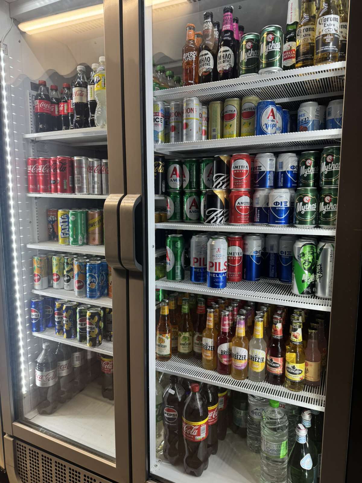 Refrigerated Drinks Beers