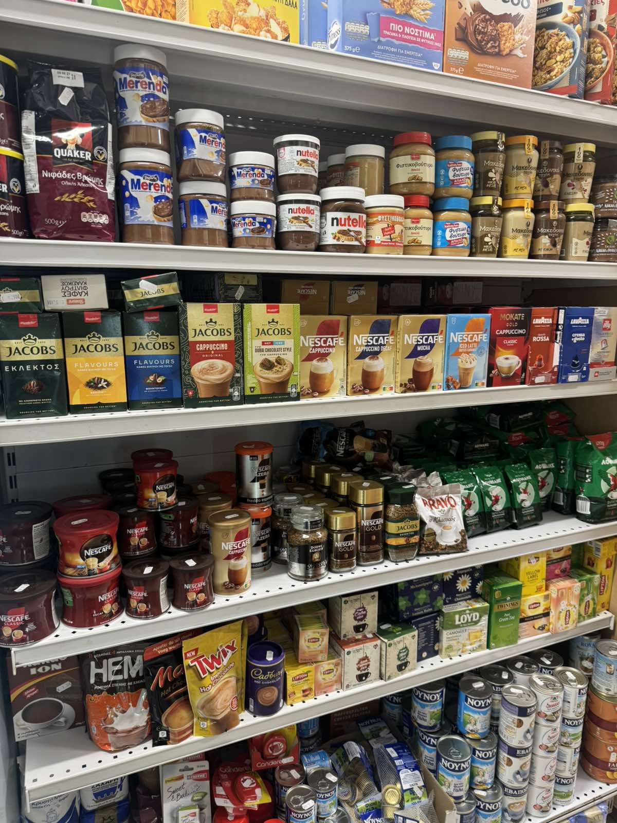 Shelf Coffee Spreads