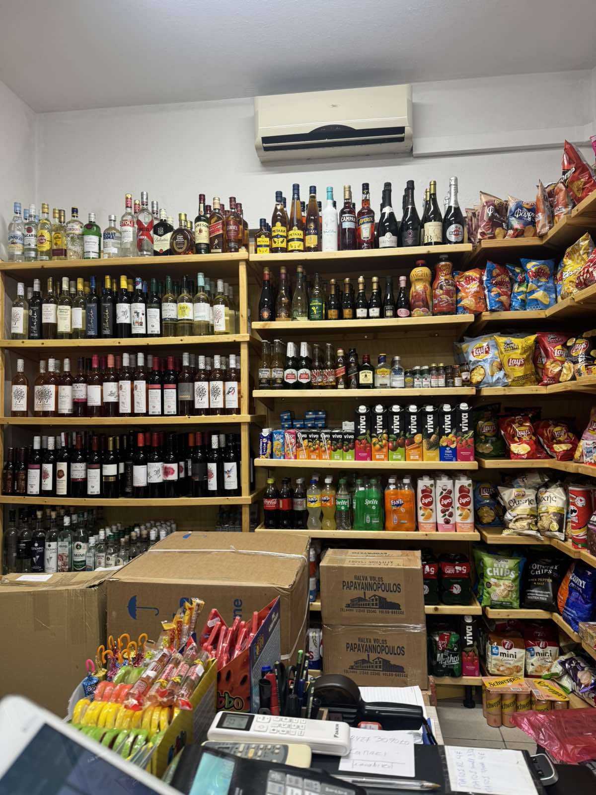 Wine Spirits Shelves